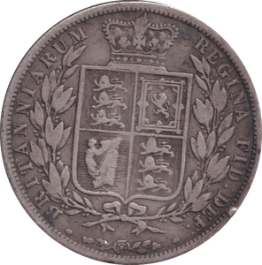 1885 HALFCROWN ( GF ) - HALFCROWN - Cambridgeshire Coins