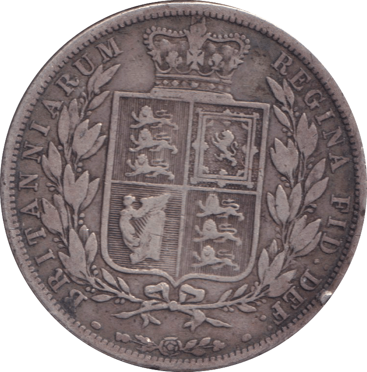 1885 HALFCROWN ( GF ) - HALFCROWN - Cambridgeshire Coins