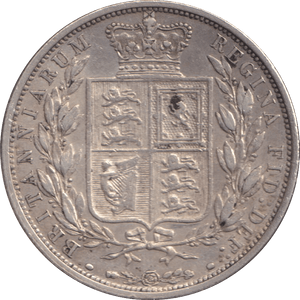 1885 HALFCROWN ( GVF ) - WORLD COINS - Cambridgeshire Coins
