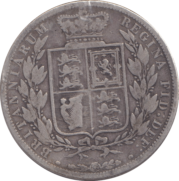 1885 HALFCROWN ( NF ) 1 - HALFCROWN - Cambridgeshire Coins