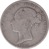 1885 HALFCROWN ( NF ) 1 - HALFCROWN - Cambridgeshire Coins