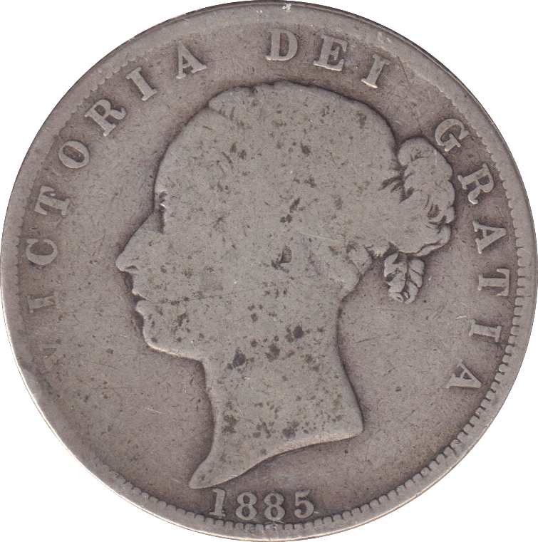 1885 HALFCROWN ( NF ) 2 - HALFCROWN - Cambridgeshire Coins