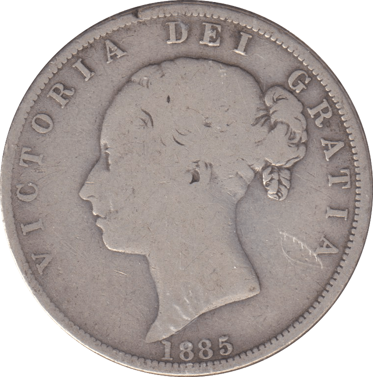 1885 HALFCROWN ( NF ) 3 - HALFCROWN - Cambridgeshire Coins