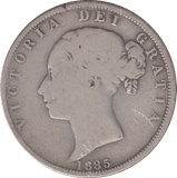 1885 HALFCROWN ( NF ) 3 - HALFCROWN - Cambridgeshire Coins