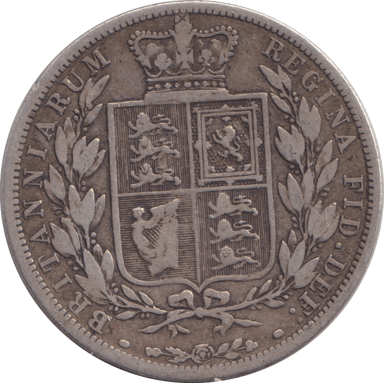 1885 HALFCROWN ( NF ) - HALFCROWN - Cambridgeshire Coins