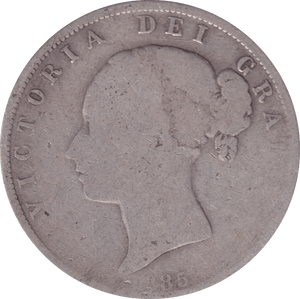 1885 HALFCROWN ( NF ) - Halfcrown - Cambridgeshire Coins