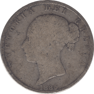 1885 HALFCROWN ( NF ) - HALFCROWN - Cambridgeshire Coins