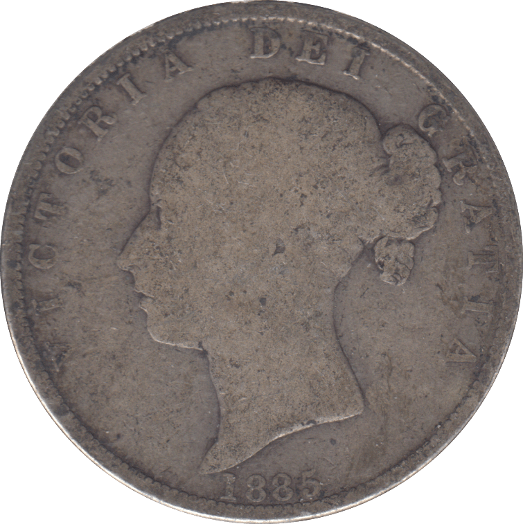 1885 HALFCROWN ( NF ) - HALFCROWN - Cambridgeshire Coins