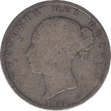 1885 HALFCROWN ( NF ) - HALFCROWN - Cambridgeshire Coins
