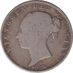 1885 HALFCROWN ( NF ) - HALFCROWN - Cambridgeshire Coins