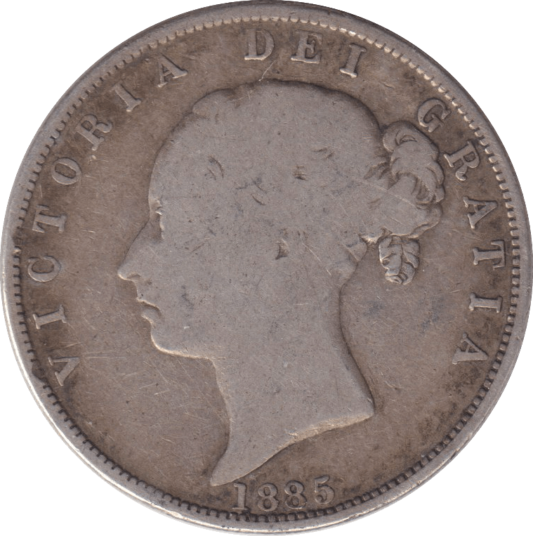 1885 HALFCROWN ( NF ) - HALFCROWN - Cambridgeshire Coins