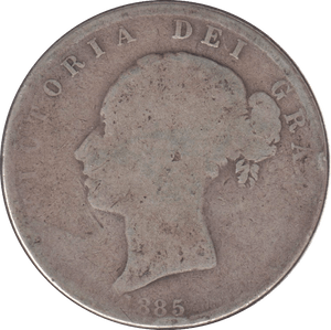 1885 HALFCROWN ( NF ) - HALFCROWN - Cambridgeshire Coins