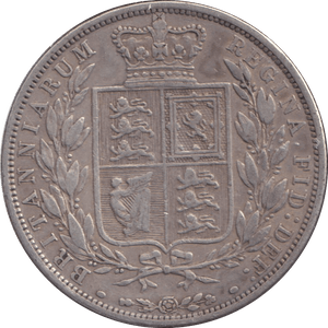 1885 HALFCROWN ( VF ) - HALFCROWN - Cambridgeshire Coins