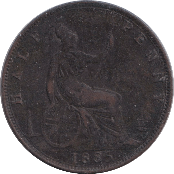 1885 HALFPENNY ( FINE ) - HALFPENNY - Cambridgeshire Coins