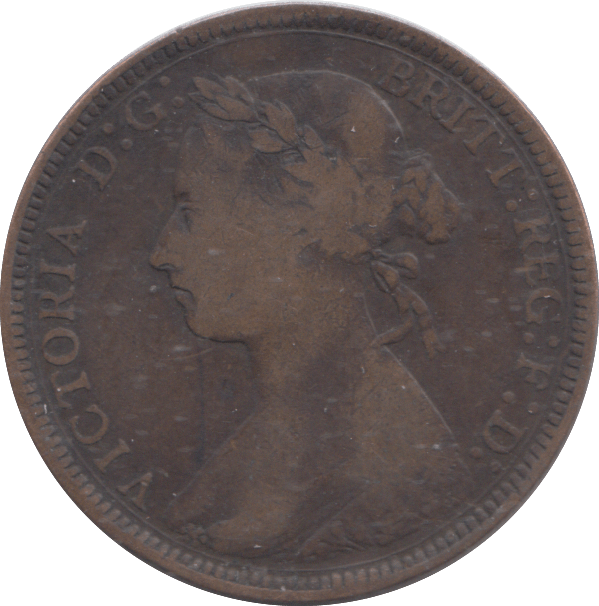 1885 HALFPENNY ( FINE ) - HALFPENNY - Cambridgeshire Coins