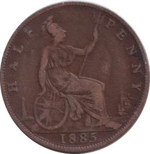 1885 HALFPENNY ( FINE ) - HALFPENNY - Cambridgeshire Coins