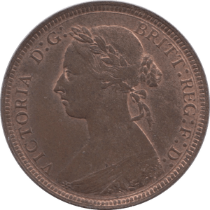 1885 HALFPENNY ( GVF ) - Halfpenny - Cambridgeshire Coins