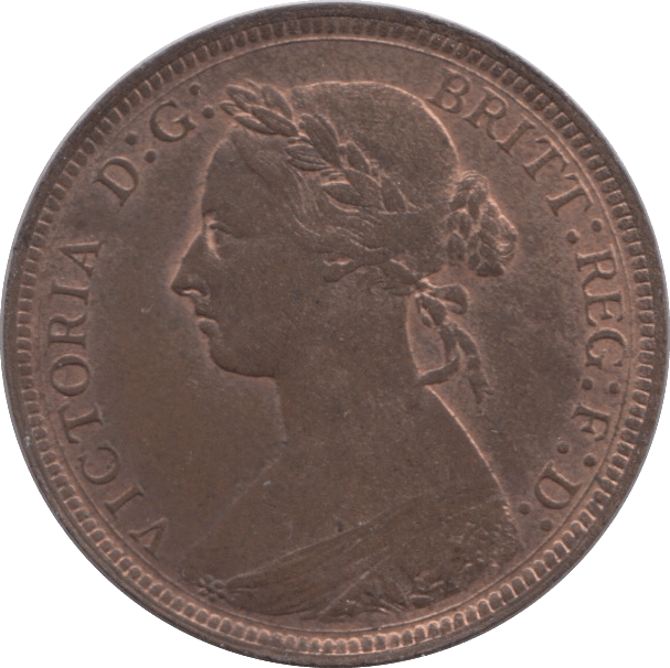 1885 HALFPENNY ( GVF ) - Halfpenny - Cambridgeshire Coins