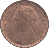 1885 HALFPENNY ( UNC ) - HALFPENNY - Cambridgeshire Coins