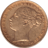 1885 M 1 GOLD SOVEREIGN ( GVF ) - SOVEREIGN - Cambridgeshire Coins
