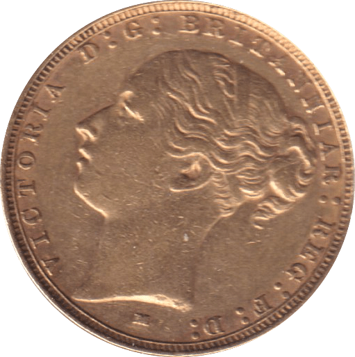 1885 M 2 GOLD SOVEREIGN ( GVF ) - SOVEREIGN - Cambridgeshire Coins