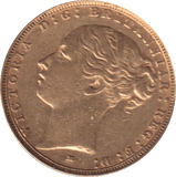 1885 M 2 GOLD SOVEREIGN ( GVF ) - SOVEREIGN - Cambridgeshire Coins