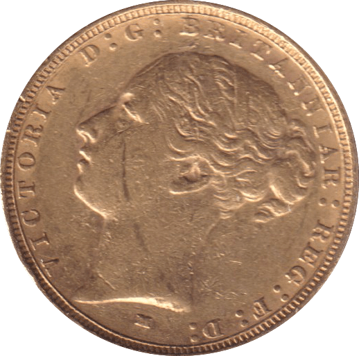 1885 M 4 GOLD SOVEREIGN ( GVF ) (Copy) - SOVEREIGN - Cambridgeshire Coins
