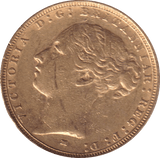 1885 M 4 GOLD SOVEREIGN ( GVF ) (Copy) - SOVEREIGN - Cambridgeshire Coins