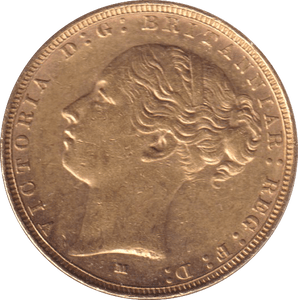 1885 M GOLD SOVEREIGN ( EF ) - SOVEREIGN - Cambridgeshire Coins