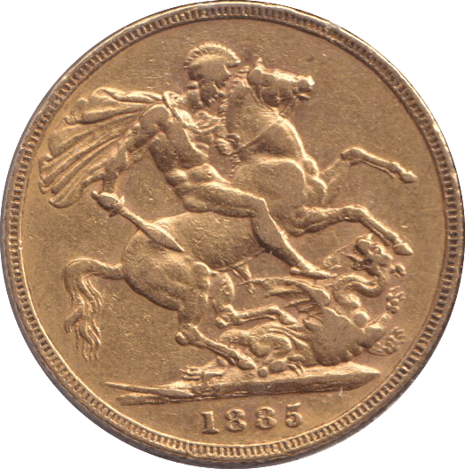 1885 M GOLD SOVEREIGN ( GVF ) - SOVEREIGN - Cambridgeshire Coins