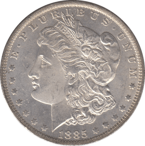 1885 MORGAN DOLLAR USA NEW ORLEANS MINT - SILVER WORLD COINS - Cambridgeshire Coins