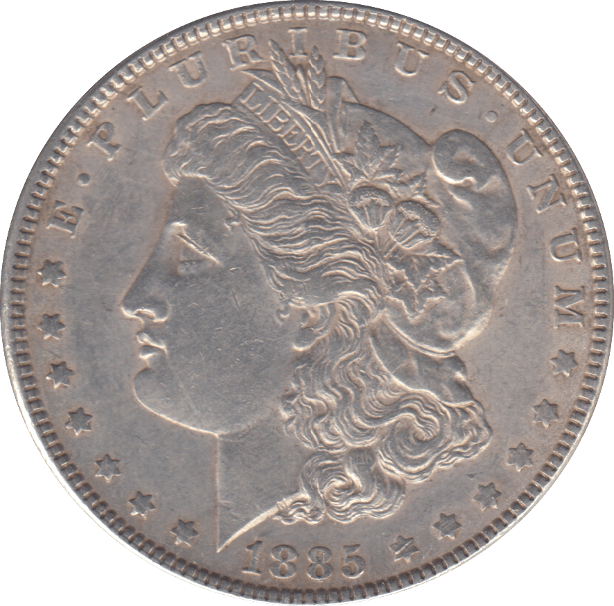 1885 ONE DOLLAR USA - WORLD COINS - Cambridgeshire Coins