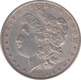 1885 ONE DOLLAR USA - WORLD COINS - Cambridgeshire Coins