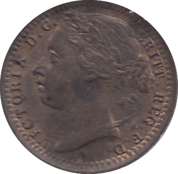 1885 ONE THIRD FARTHING ( UNC ) - ONE THIRD FARTHING - Cambridgeshire Coins