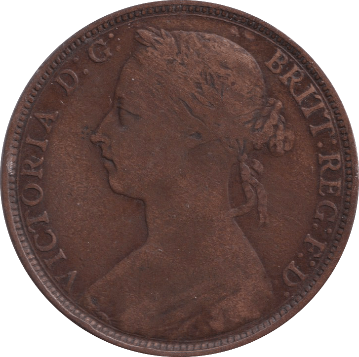 1885 PENNY ( GVF ) - PENNY - Cambridgeshire Coins