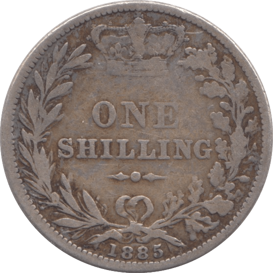 1885 SHILLING ( FAIR ) - Shilling - Cambridgeshire Coins
