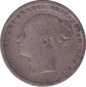 1885 SHILLING ( FINE ) 1 - SHILLING - Cambridgeshire Coins