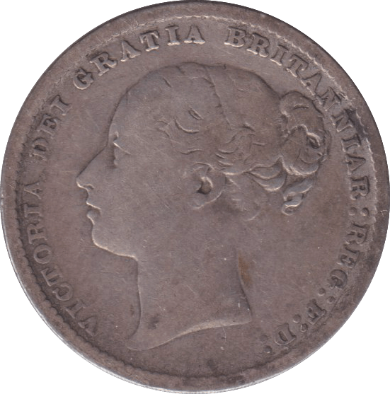 1885 SHILLING ( FINE ) 1 - SHILLING - Cambridgeshire Coins