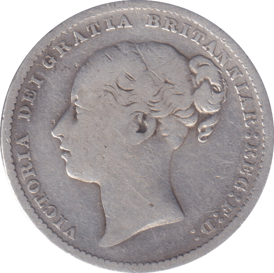 1885 SHILLING ( FINE ) - SHILLING - Cambridgeshire Coins