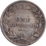 1885 SHILLING ( FINE ) - SHILLING - Cambridgeshire Coins