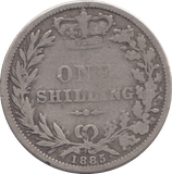 1885 SHILLING ( FINE ) - SHILLING - Cambridgeshire Coins