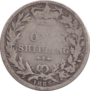 1885 SHILLING ( FINE ) - Shilling - Cambridgeshire Coins