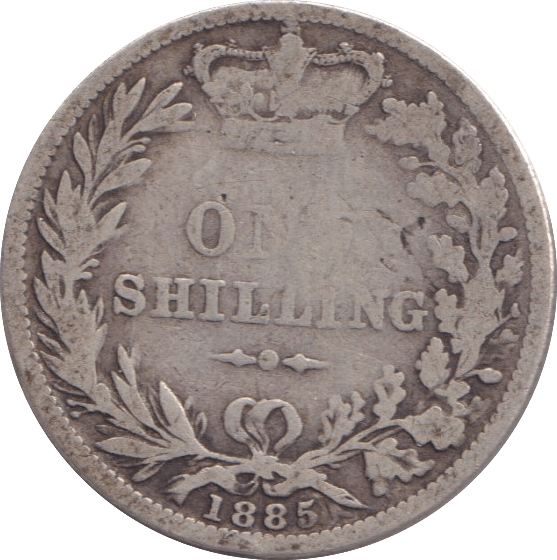 1885 SHILLING ( FINE ) - Shilling - Cambridgeshire Coins