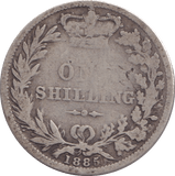 1885 SHILLING ( FINE ) - Shilling - Cambridgeshire Coins
