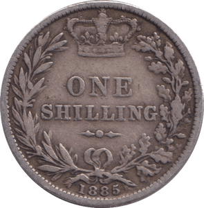1885 SHILLING ( GF ) - SHILLING - Cambridgeshire Coins