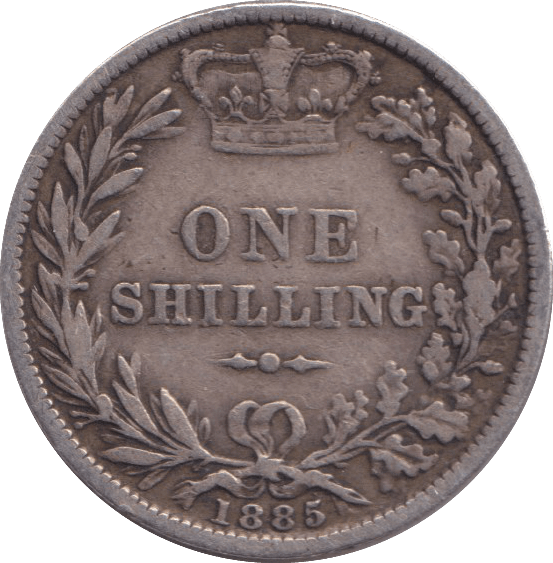 1885 SHILLING ( GF ) - SHILLING - Cambridgeshire Coins