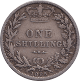 1885 SHILLING ( GF ) - SHILLING - Cambridgeshire Coins