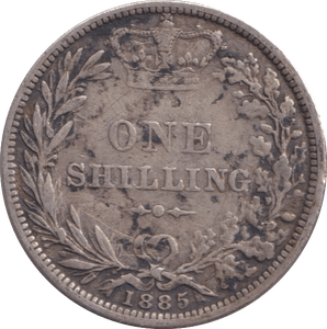 1885 SHILLING ( GF ) - Shilling - Cambridgeshire Coins