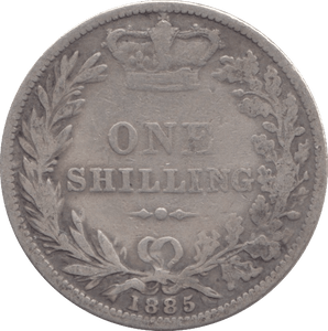 1885 SHILLING ( NF ) - Shilling - Cambridgeshire Coins