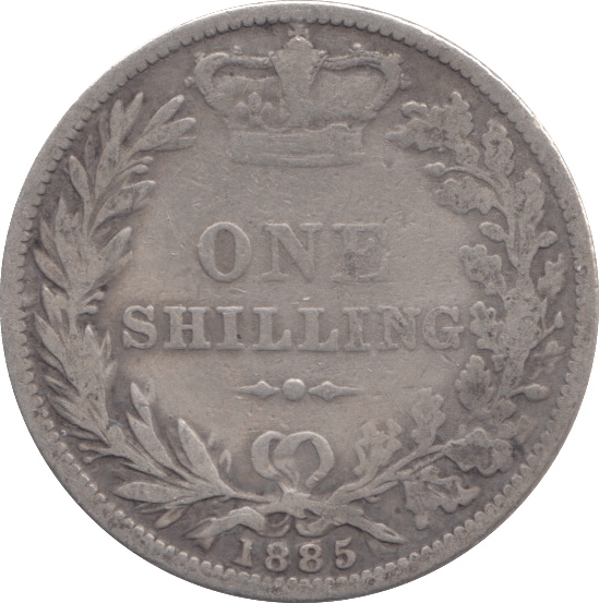 1885 SHILLING ( NF ) - Shilling - Cambridgeshire Coins
